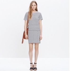 Madewell Striped Shift Dress